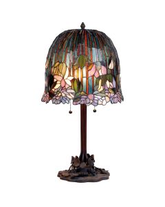 Table lamp Tiffany ? 35x68 cm E27/max 2x60W - pcs     