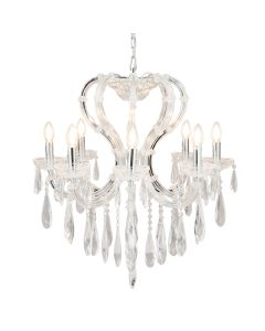 Chandelier 8 lights Ø 70x78/200 cm E14/max 8x40W - pcs