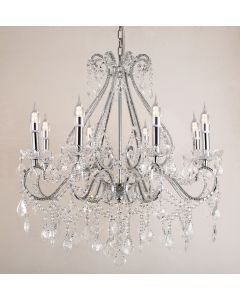 Chandelier 8 lights Ø 66x71 cm E14/max 8x40W - pcs