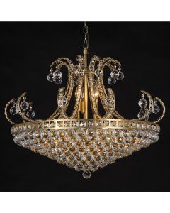 Chandelier 15 lights Ø 80x60/182 cm E14/max 15x40W - pcs