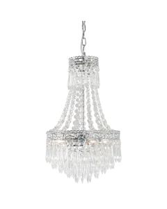 Chandelier 4 lights Ø 30x50 cm E14/max 4x40W - pcs