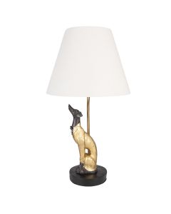 Table lamp dog ? 30x56 cm E27/max 1x60W - pcs     