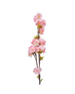 Decoration branch with flowers 10x8x92 cm - pcs