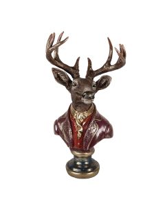 Decoration bust reindeer 30x22x57 cm - pcs