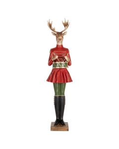 Decoration reindeer 23x19x77 cm - pcs