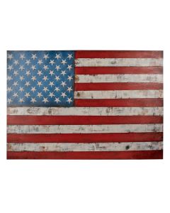 Wall Art USA Flag 97x3x66 cm - pcs     