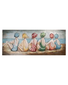 Wall Art ladies 150x5x60 cm - pcs
