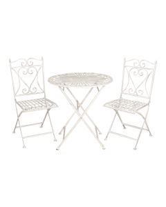 Table + 2 chairs ? 70x75 / 40x47x94 cm (2) - set (3) 