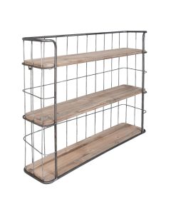 Wall rack 85x20x64 cm - pcs