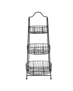 Rack with baskets 42x30x108 cm - pcs     