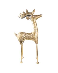 Decoration statue deer 34x13x73 cm - pcs