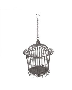 Decoration birdcage Ø 36x47/75 cm - pcs