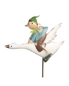 Garden stake gnome 42x9x122 cm - pcs