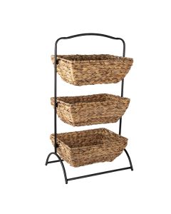 Rack with baskets 39x27x70 cm - pcs