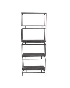 Rack iron 61x23x160 cm - pcs