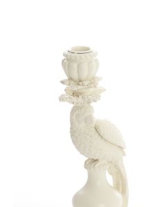 Candle stick 11x10x30 cm NYASA cream