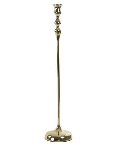 Candle stick Ø13x62 cm MUTALE shiny gold