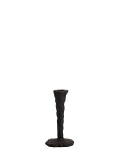 Candle holder Ø9x16 cm SOLAMAZA matt black
