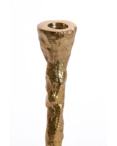 D - Candle holder Ø11x30,5 cm SOLAMAZA shiny gold