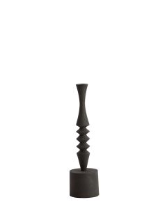 Candle holder Ø10x35 cm MISTRY matt black