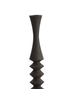 Candle stick Ø10x35 cm MISTRY matt black