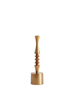 Candle stick Ø10x35 cm MISTRY brown-bronze