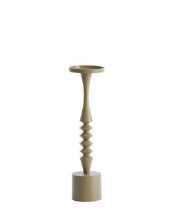 A - Candle holder Ø11x40 cm MISTRY taupe