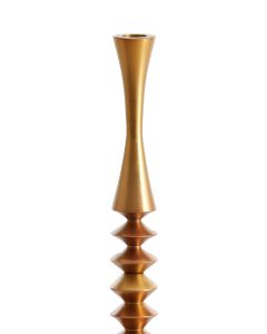 Candle stick Ø10x45 cm MISTRY brown-bronze