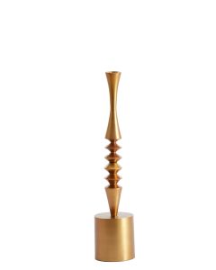 Candle stick Ø10x45 cm MISTRY brown-bronze