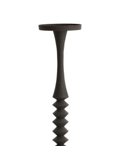 Candle holder Ø11x51 cm MISTRY matt black