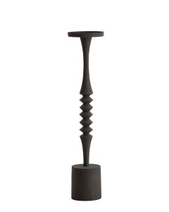 Candle holder Ø11x51 cm MISTRY matt black