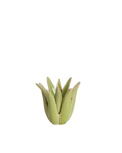 Candle stick Ø11,5x11,5 cm CACTUS ceramics light green