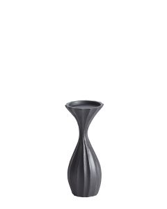 Candle holder 11x11x26 cm NYOKO matt black