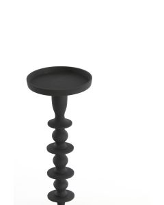 Candle holder Ø11x35,5 cm MERAKO matt black