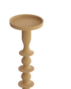 Candle holder Ø11x54,5 cm MERAKO matt beige