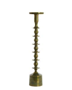 Candle holder Ø11x54,5 cm MERAKO shiny green gold