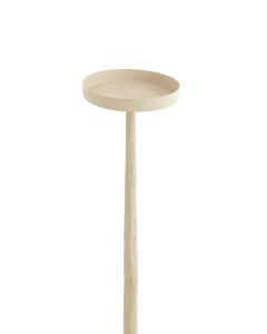 Candle holder Ø18x80 cm ESINE cream