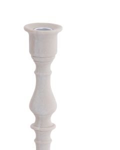 Candle stick Ø11,5x39,5 cm SAMORA cream