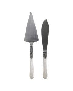 Linas Cake server & knife set of 2