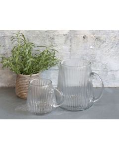 Jug w. grooves