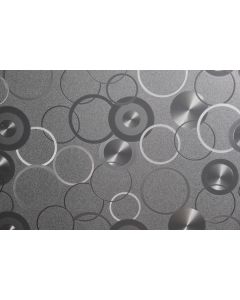 Circles Static Foil Big Roll transparent 45cmx20mtr
