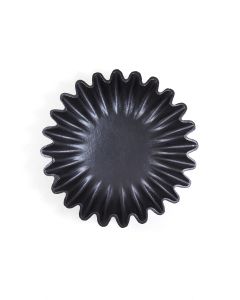 Dish Ø40x7 cm ZARIDA matt black