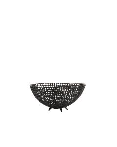 Bowl Ø30x13 cm MURCIA matt black