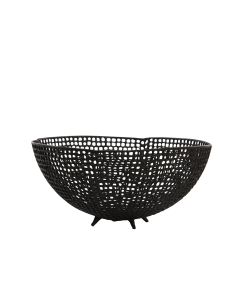 Bowl Ø46x20 cm MURCIA matt black