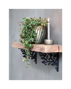 Shelf Bracket w. flower decor