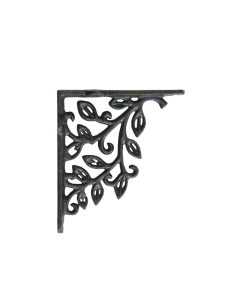 Shelf Bracket w. flower decor