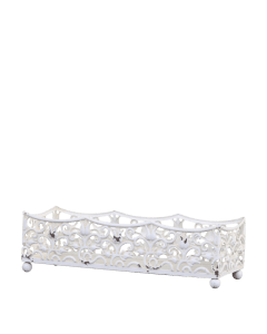 Tray w. lace edge