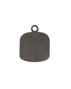 Chopping board 29x35x1,5 cm AVEIRO wood matt dark brown