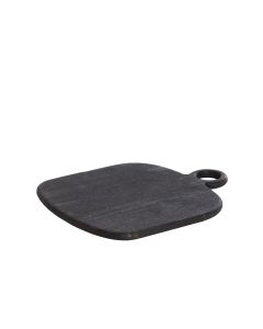 Chopping board 29x35x1,5 cm AVEIRO wood matt dark brown