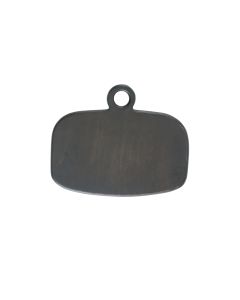 Chopping board 35x29x1,5 cm AVEIRO wood dark brown